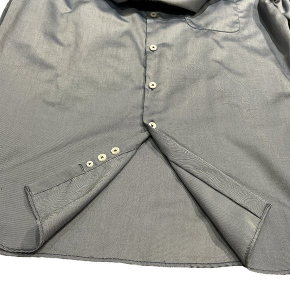(16.5) SIMONS 🇨🇦 LE 31 Dress Shirt Contrast Collar and Cuff Size 16 1/2R - Picture 14 of 16